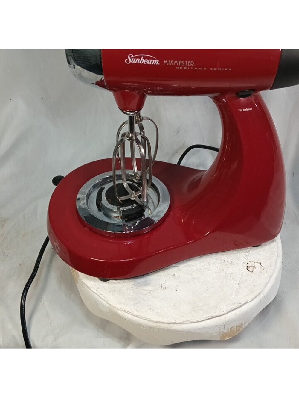 Sunbeam Mixmaster Heritage Series Stand Mixer Red Kitchen Baking Tested
